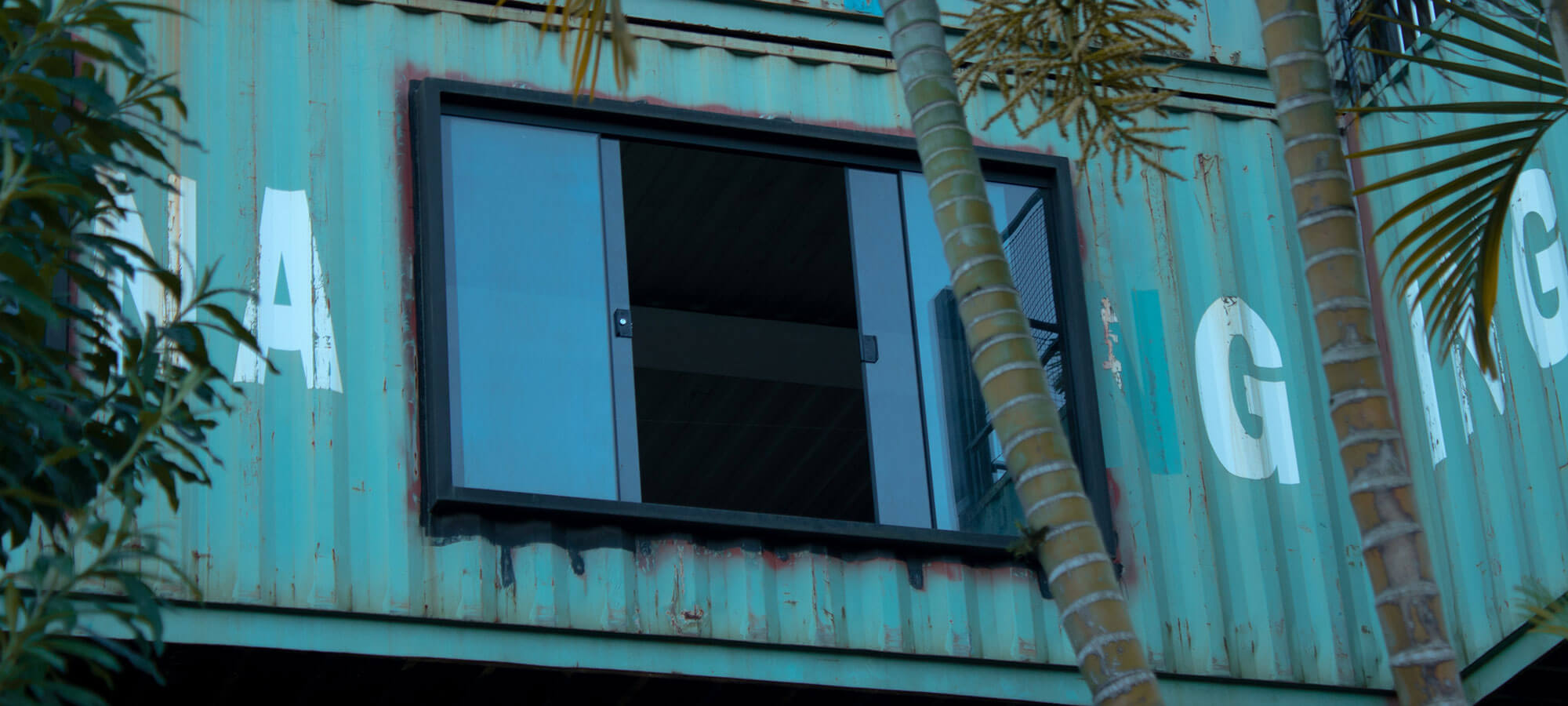 Container home window