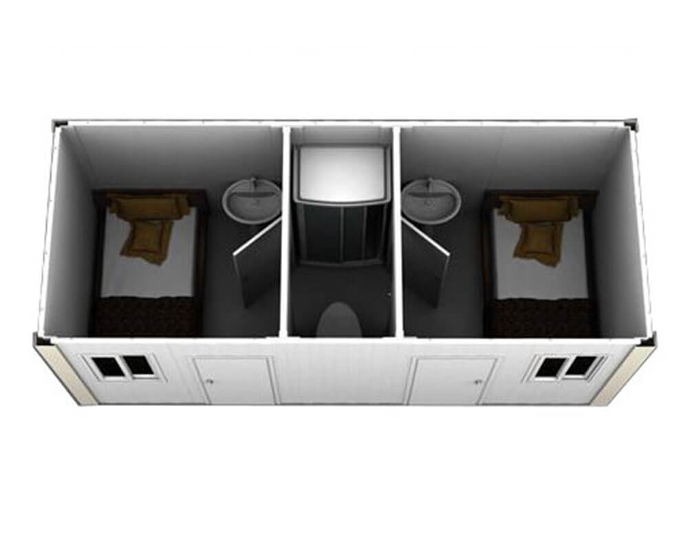 Flat Pack Container Construction