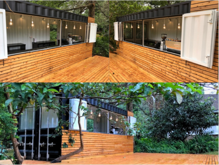Almar's Converted Container Coffee shop