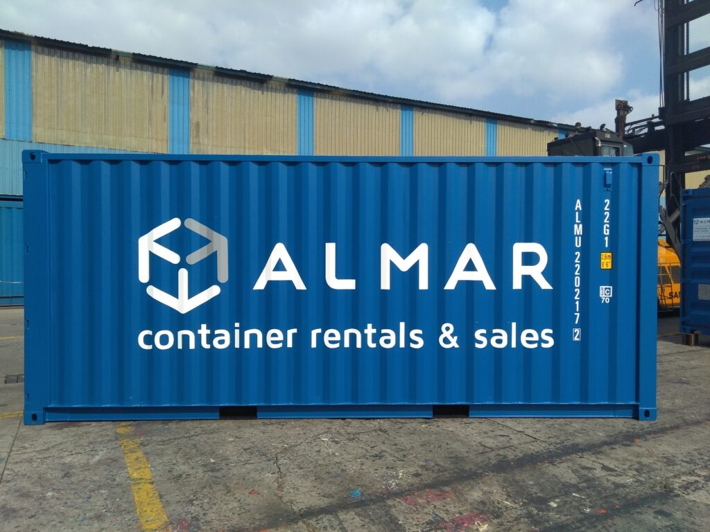 Almar Branded shipping container