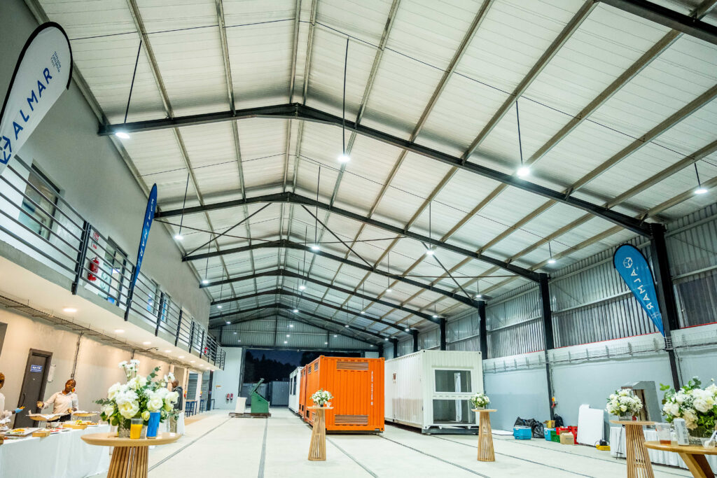 Inside view of Almar Kenya fabrication facility