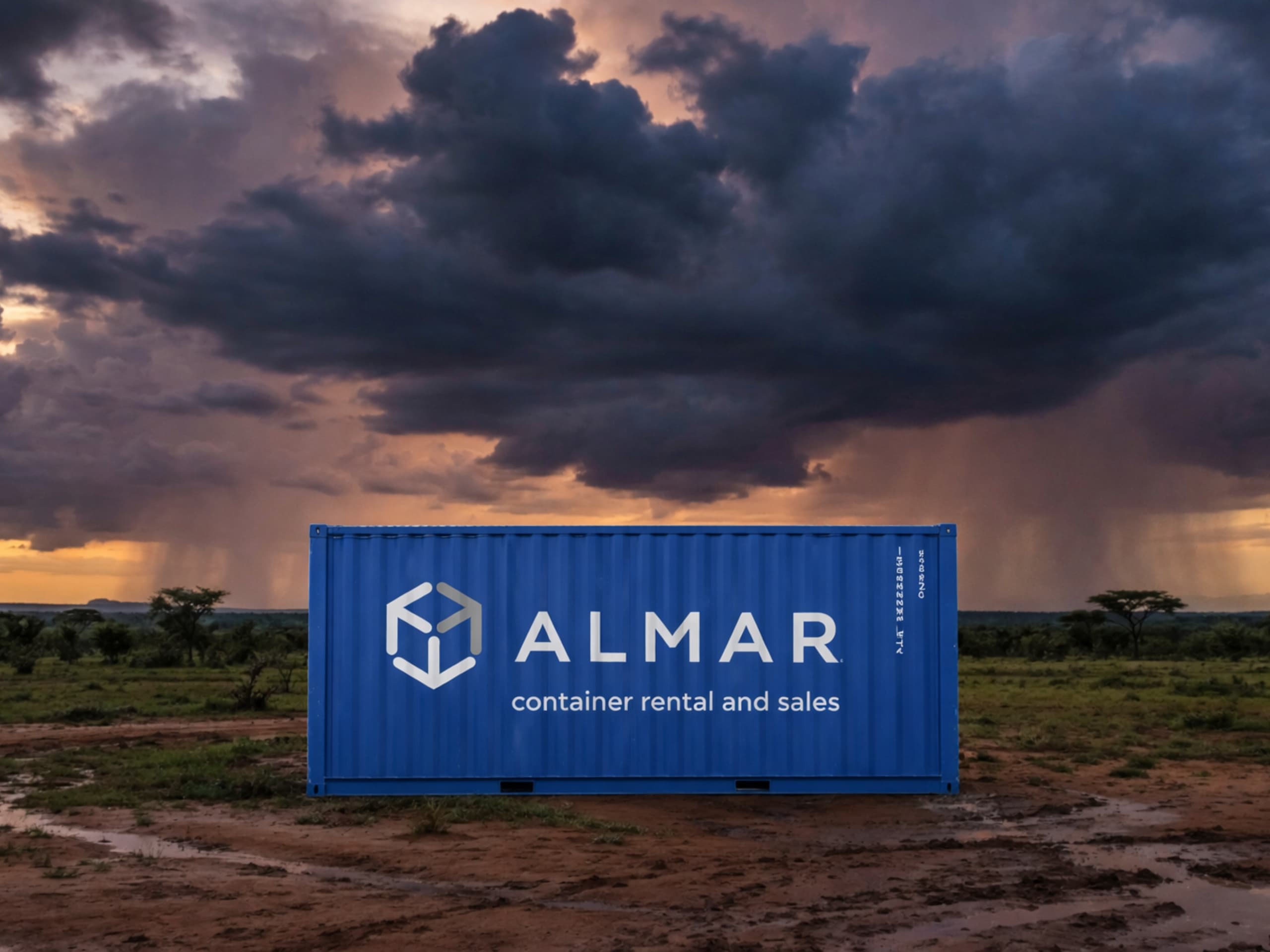 Almar Containers are wind and water tight