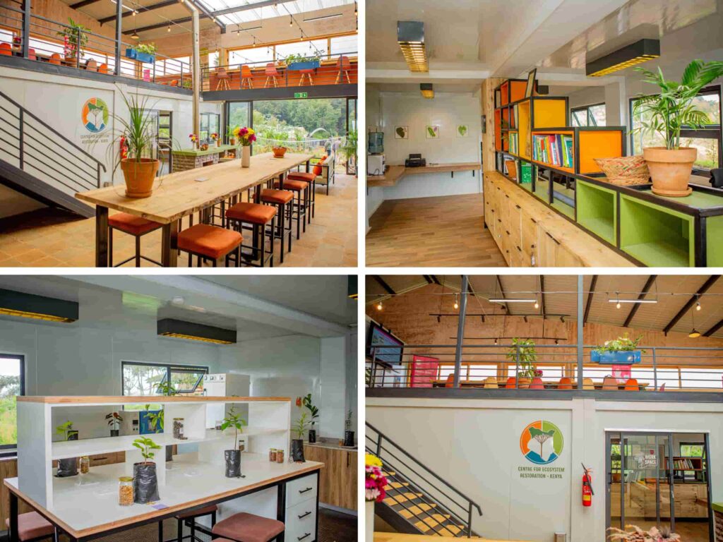 Interior and exterior view of the successful project Almar handled with CER K
