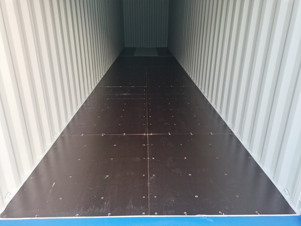 Inside view of Almar's Shipping Containers