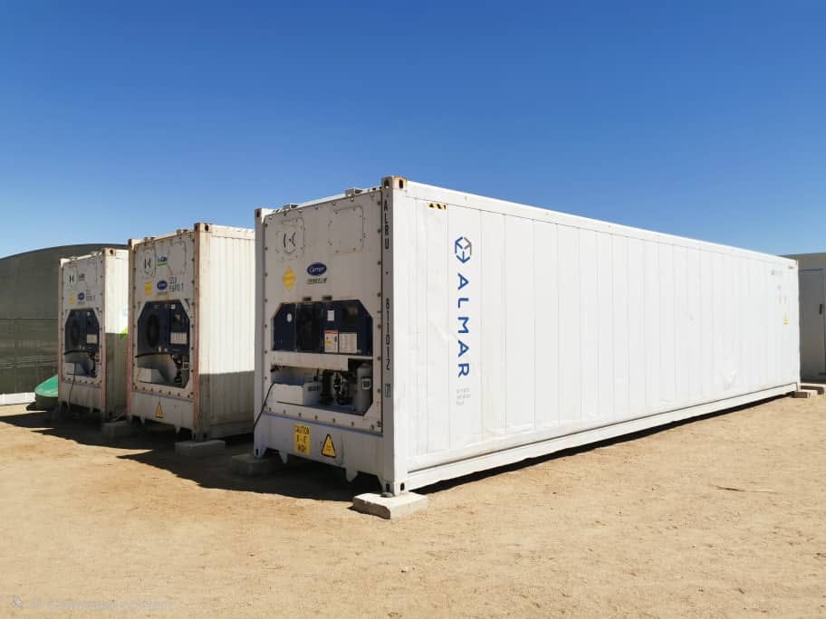 Almar Reefers placed on a snail farm