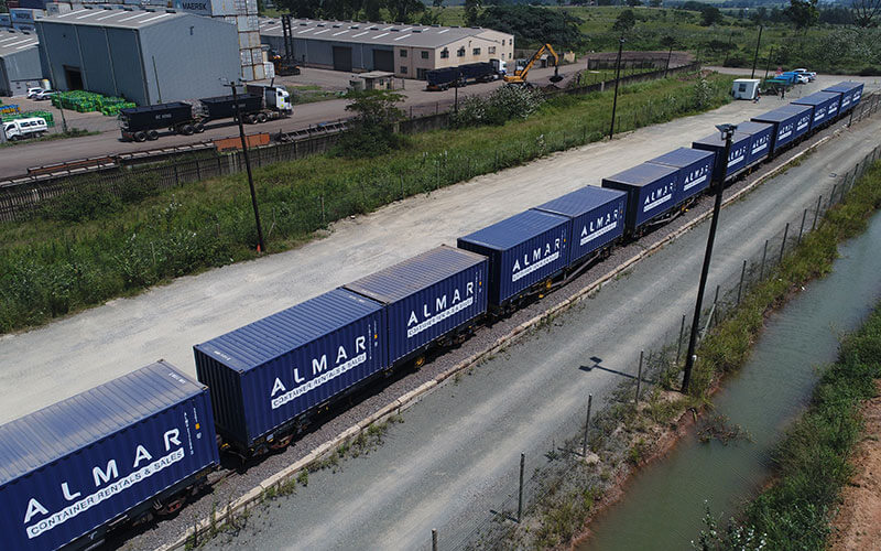 Storage Containers for Rent – Rail Revitalisation Project – ALMAR