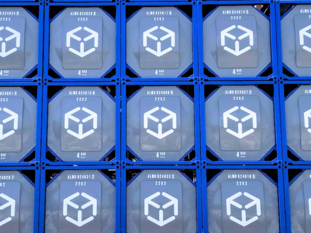 Close-up of Almar ISO Tanks stacked, emphasizing the need for cleaning and certification after each bulk liquid transport load in South Africa