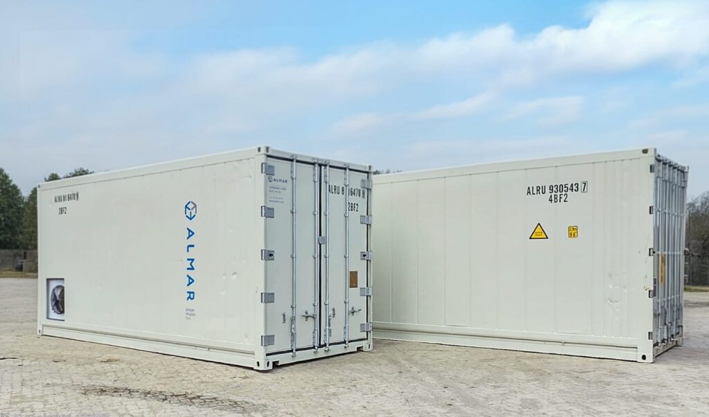 Almars Blast Freezers in 20ft and 40ft