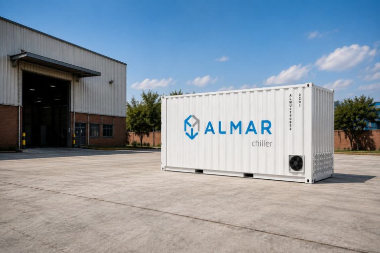 Almar chiller container for temperature-controlled cold storage