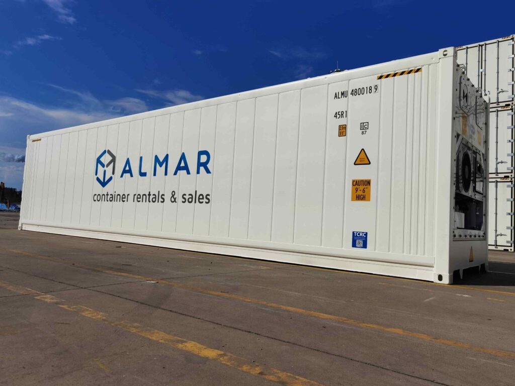 Almar reefer container for chilled and frozen cold storage
